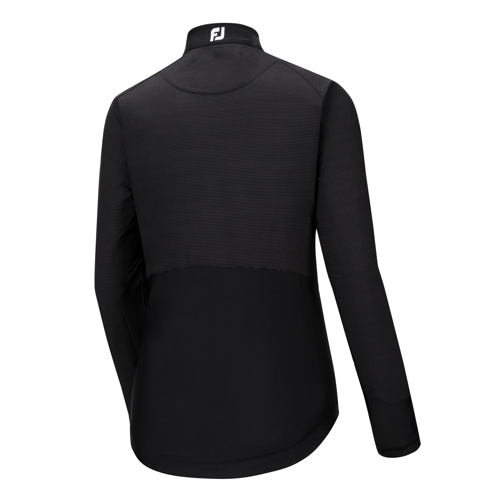 Full-Zip Woven + Knit Panels Women