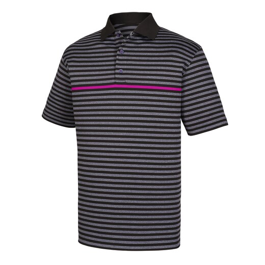 Stretch Pique Stripe Knit Collar-Previous Season Style