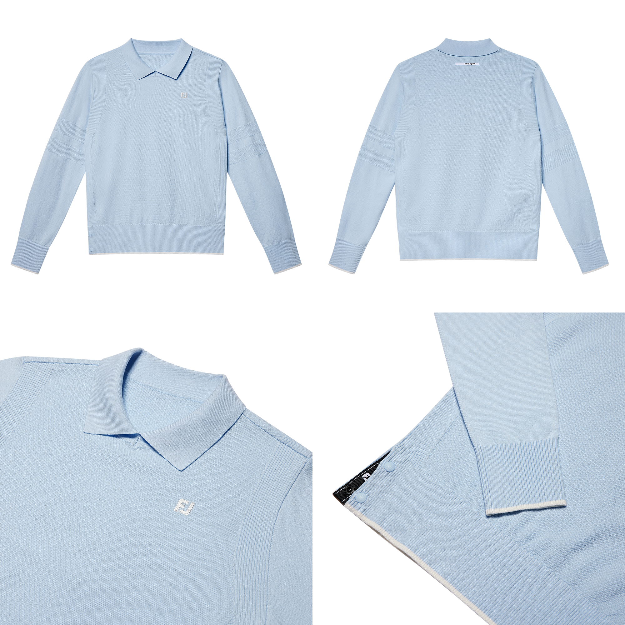 여성 니트 폴로 셔츠