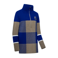1/2 ZIP LONG KNIT WMN