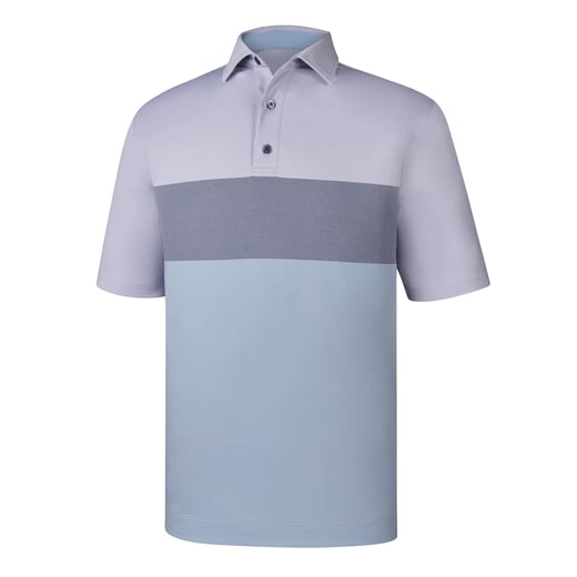 Engineered End on End Lisle Stripe Self Collar