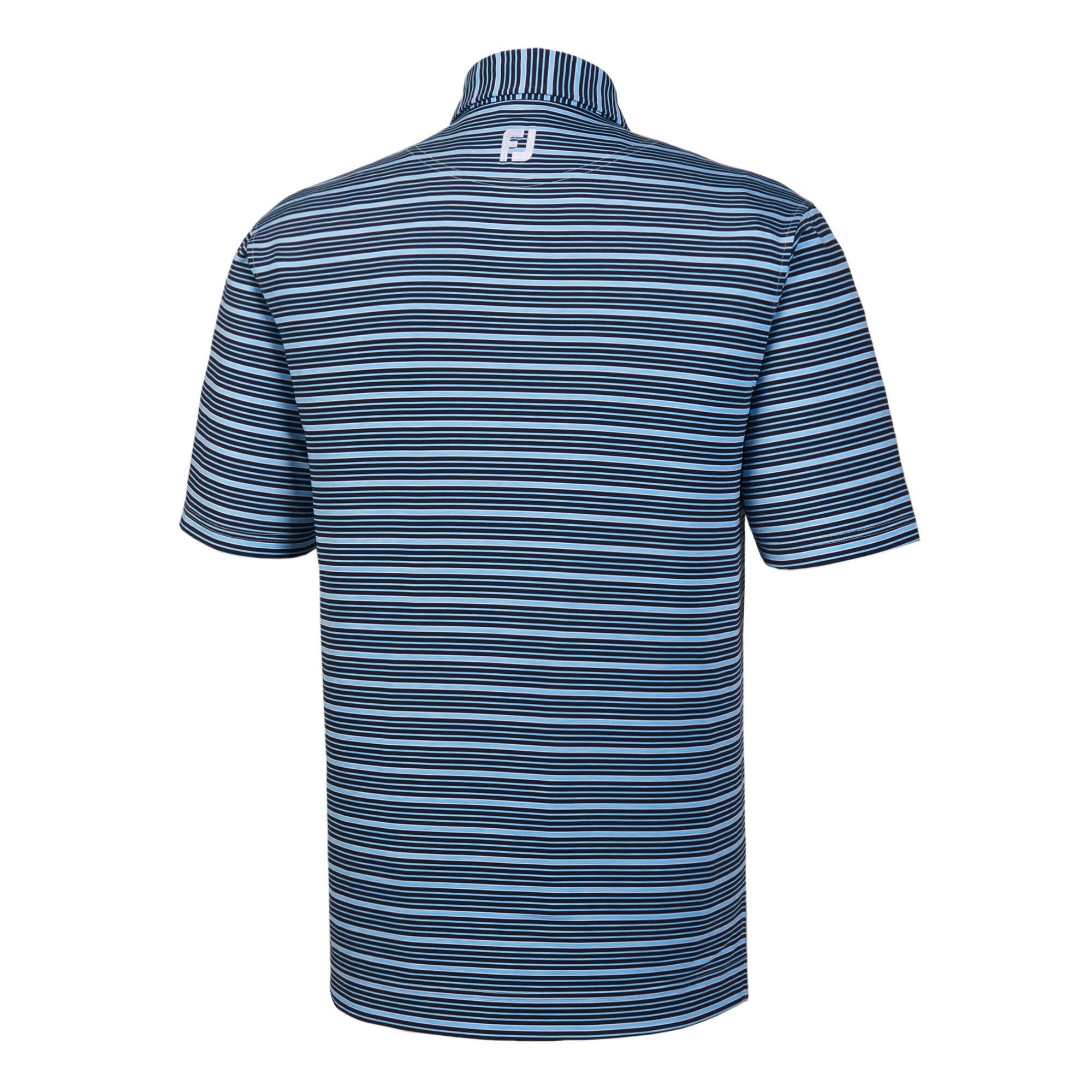 Lisle Space Dye Stripe Self Collar - FJ Tour Logo