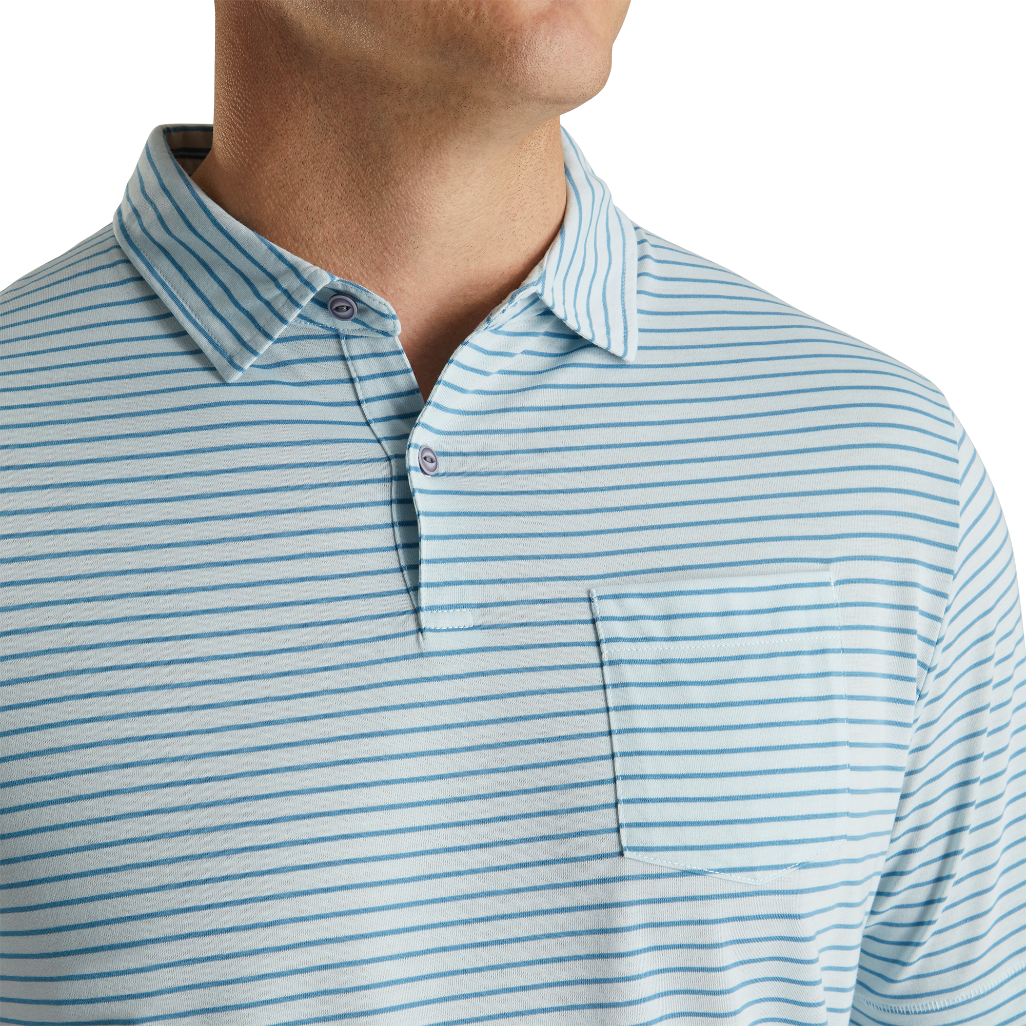 Coastal Collection Athletic Fit Pinstripe