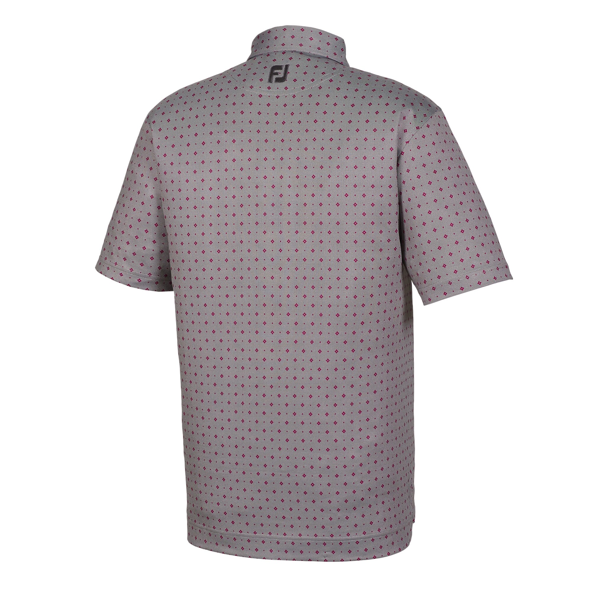 Birdseye Jacquard Self Collar