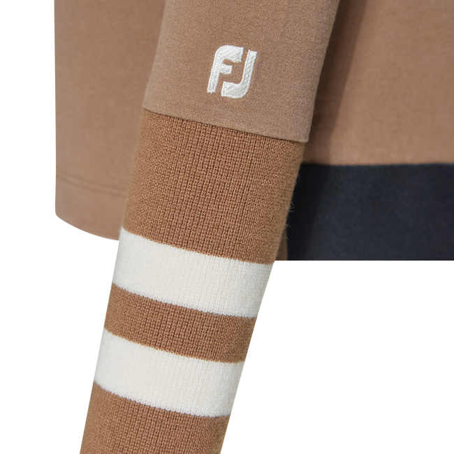 BRUSHED HIGH NECK SHIRT WMN