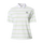 Neon Stripe Polo Shirt Women