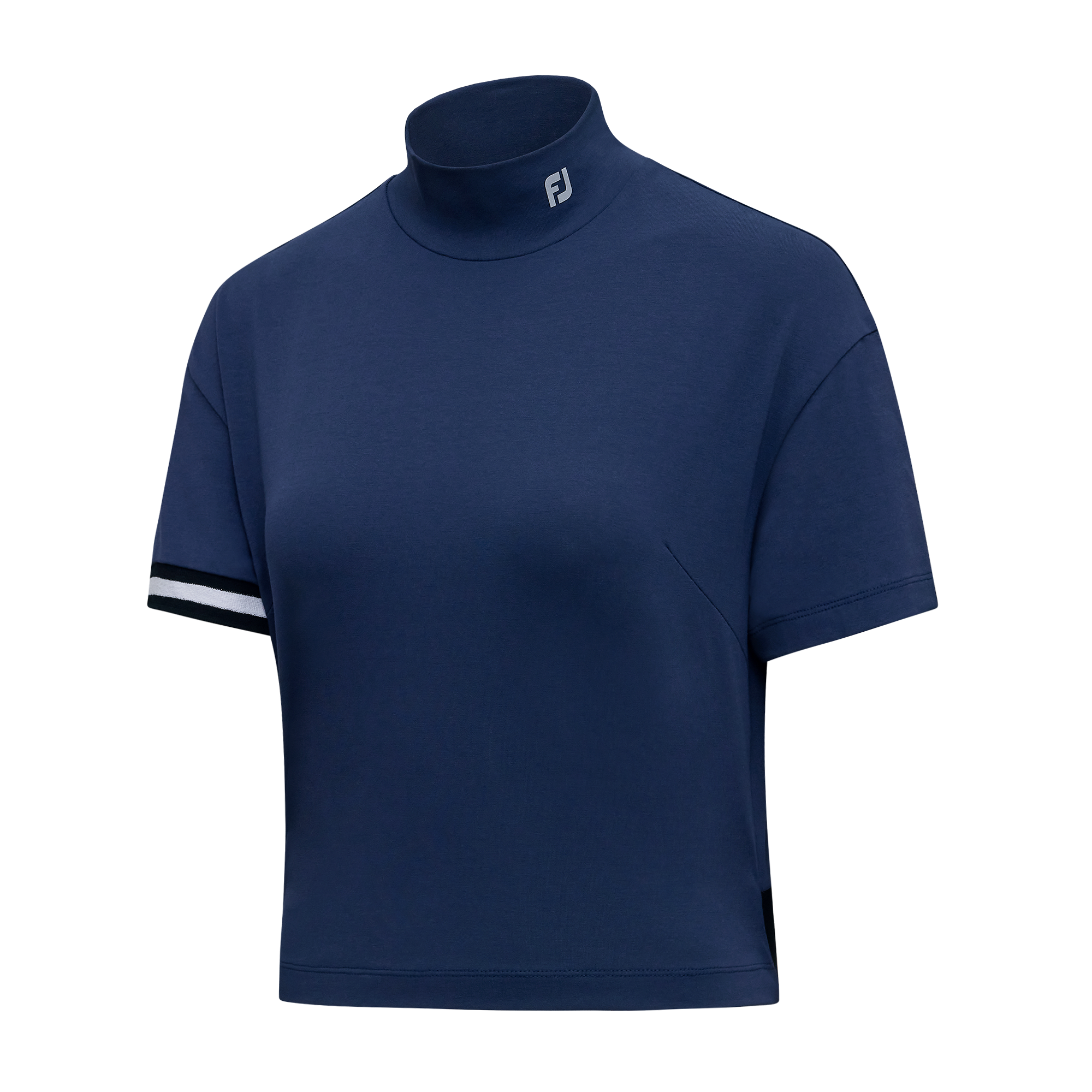 Crop High Neck Women