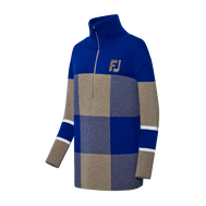 1/2 ZIP LONG KNIT WMN