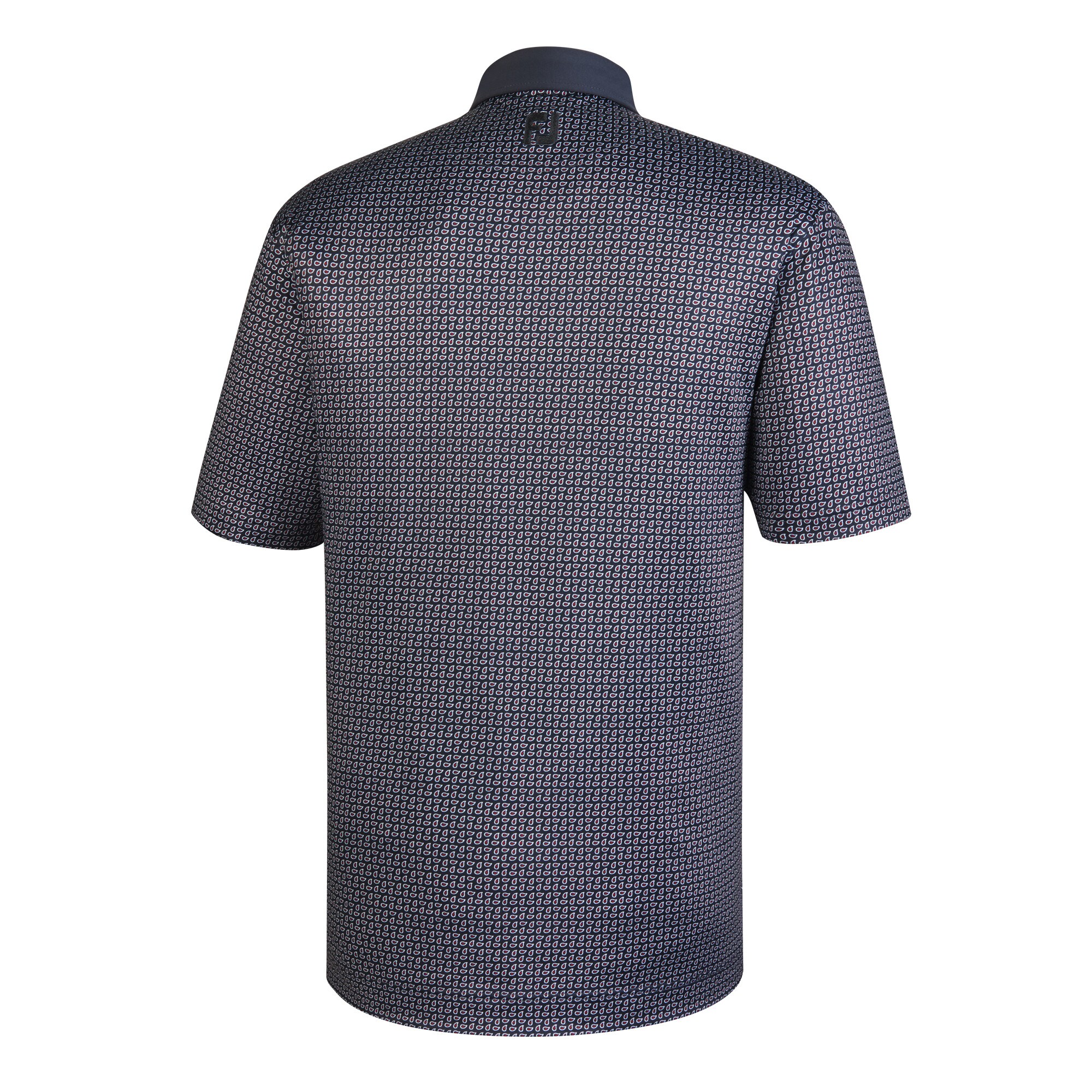 Lisle Paisley Print Self Collar