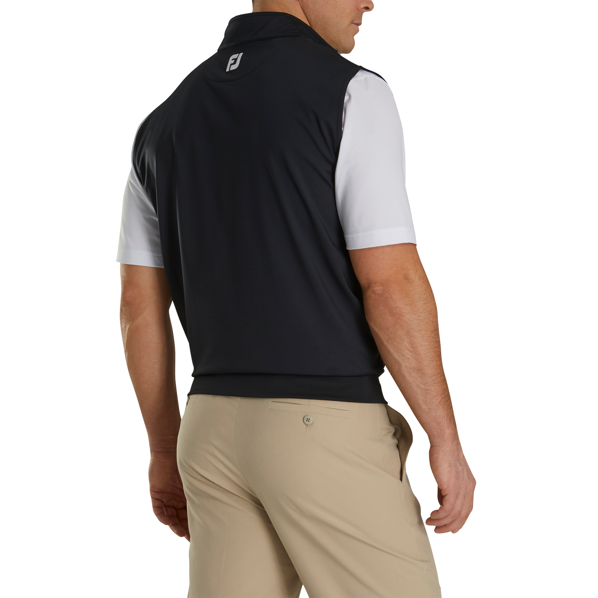 Half-Zip Jersey Vest