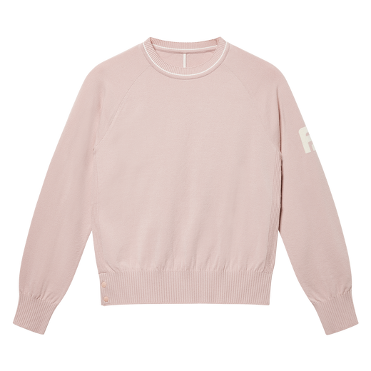 여성 라운드 풀오버