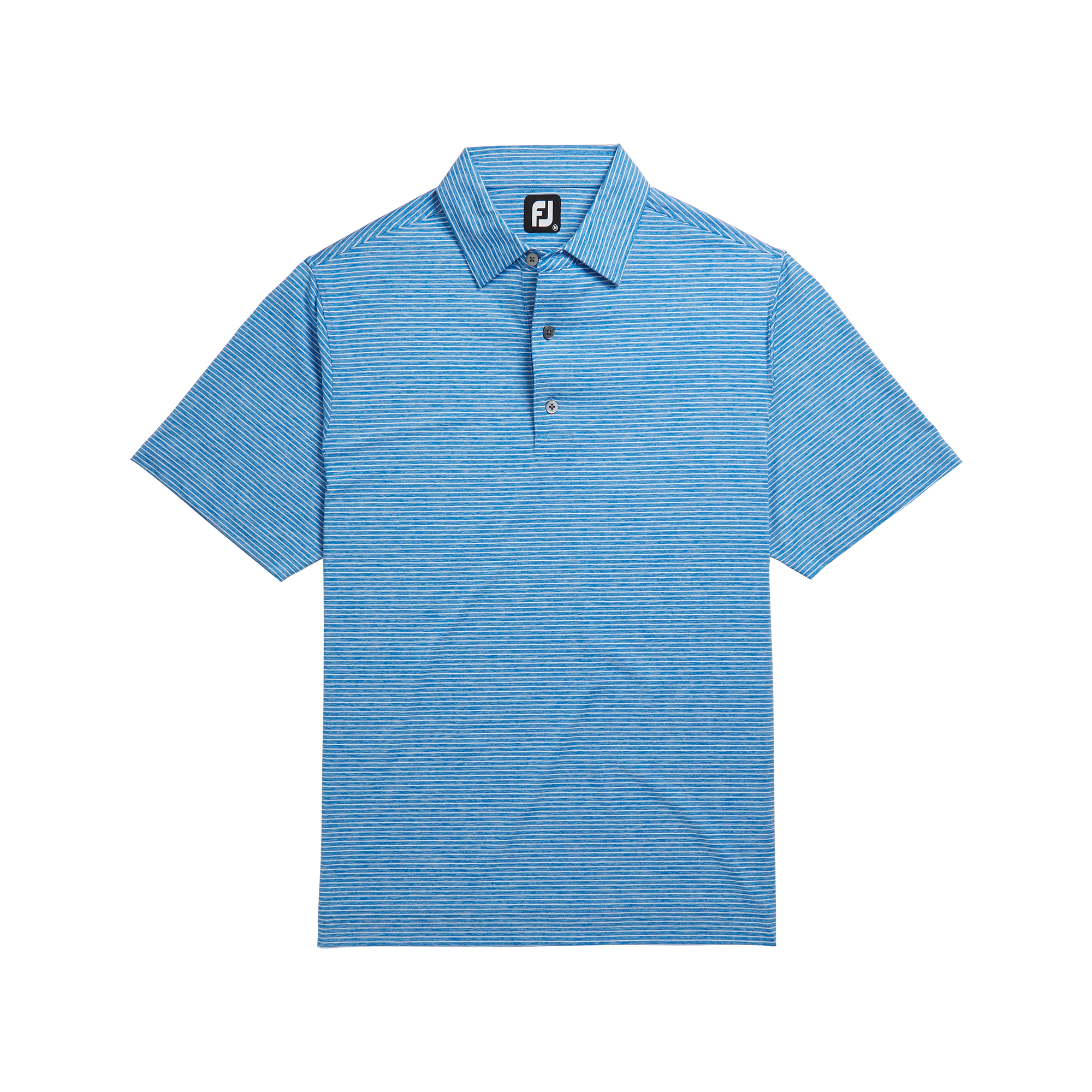 Heather Pinstripe Lisle Self Collar
