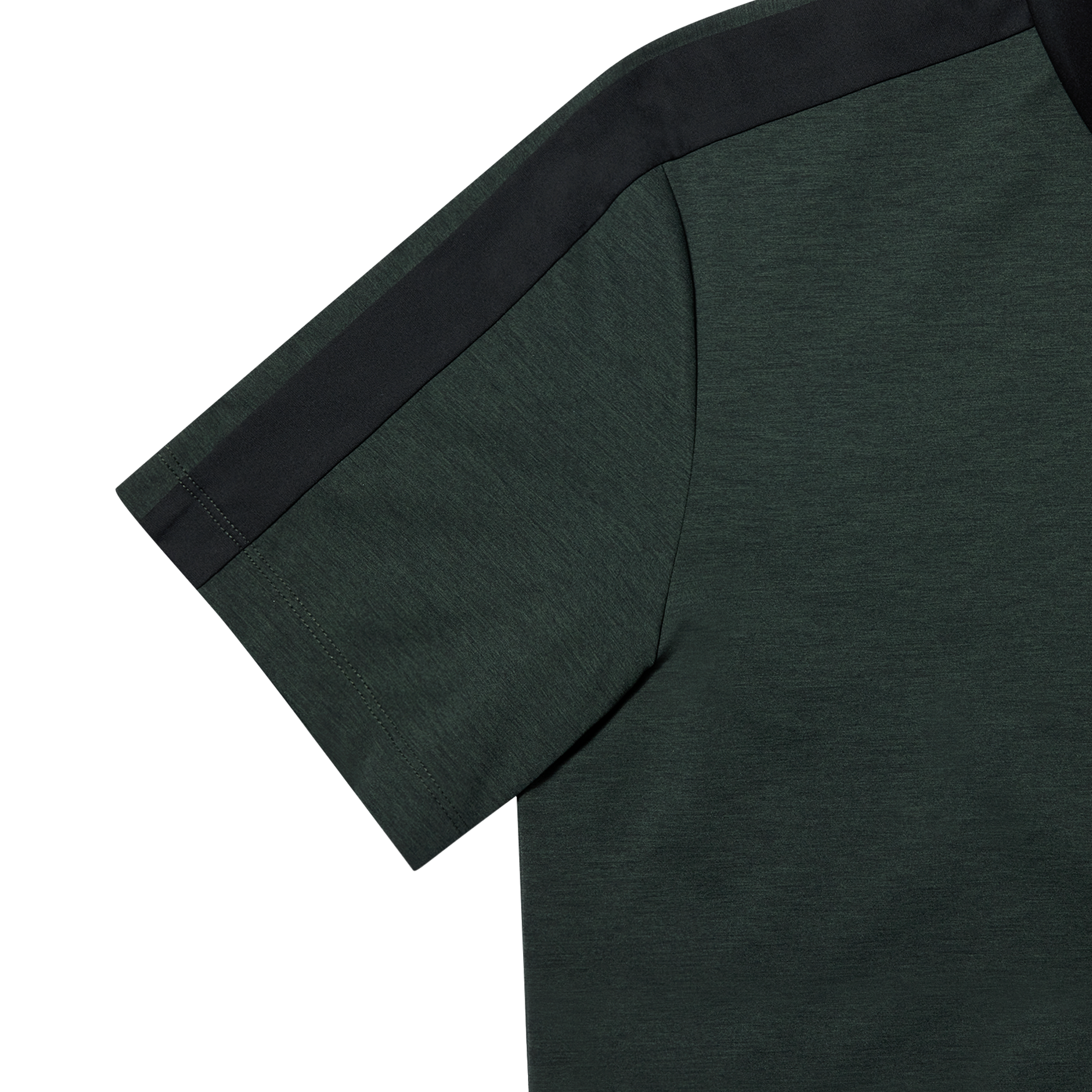 배색소매 폴로 셔츠