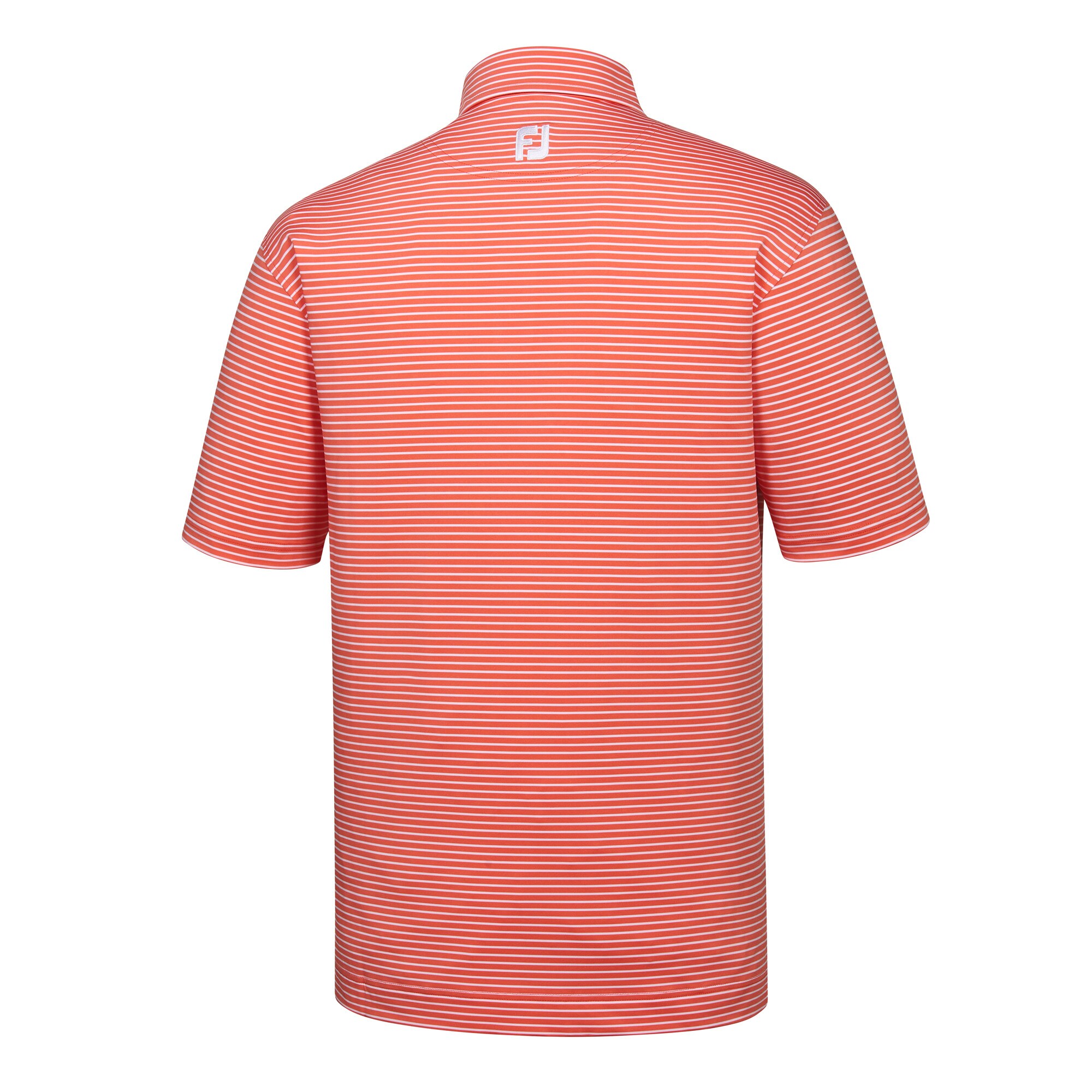 Stretch Lisle Feeder Stripe Spread Collar