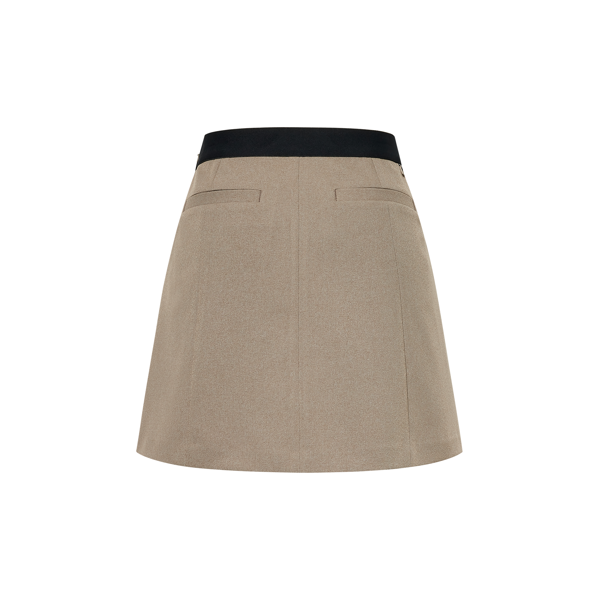 여성 롱 플리츠 스코트