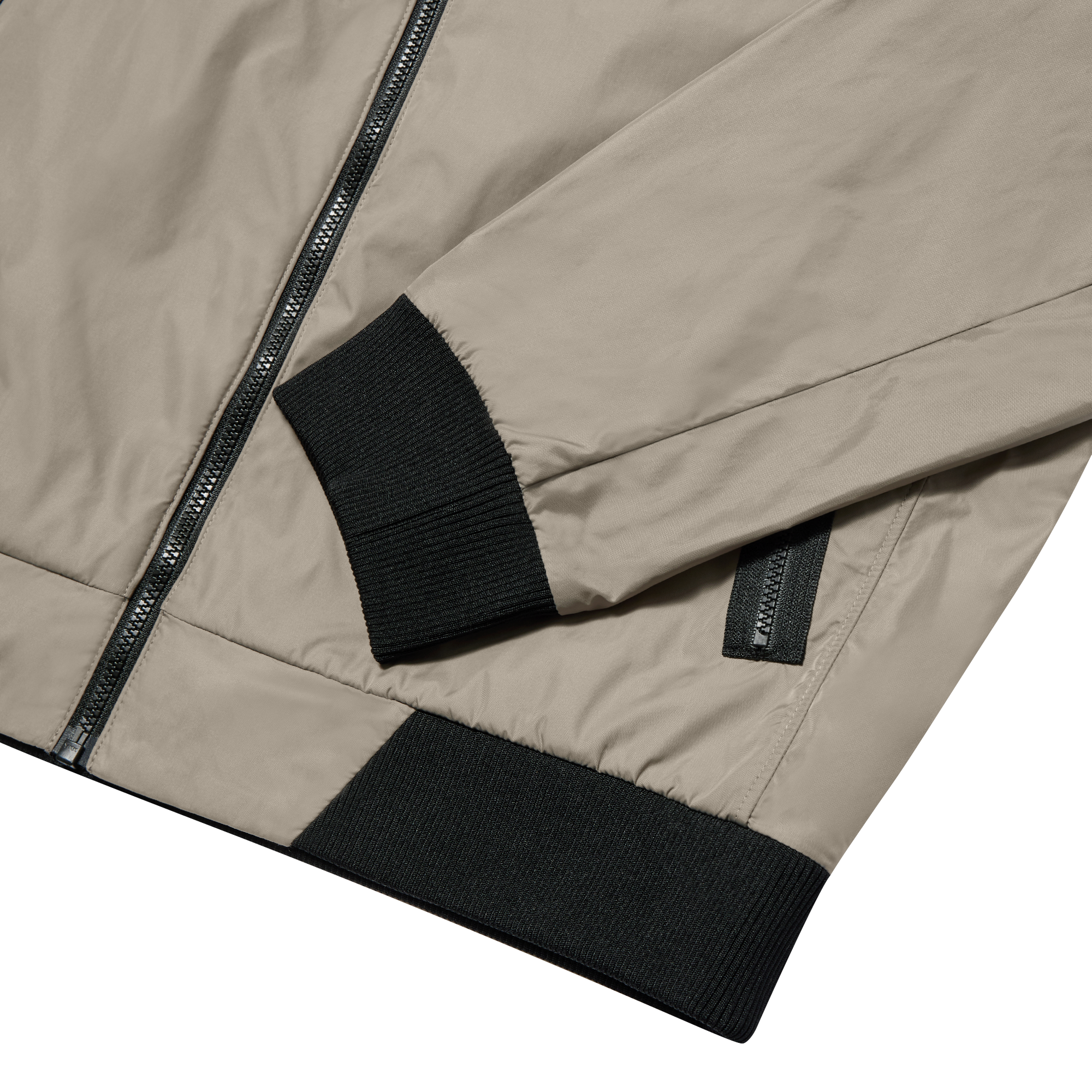 테크 블루종 자켓