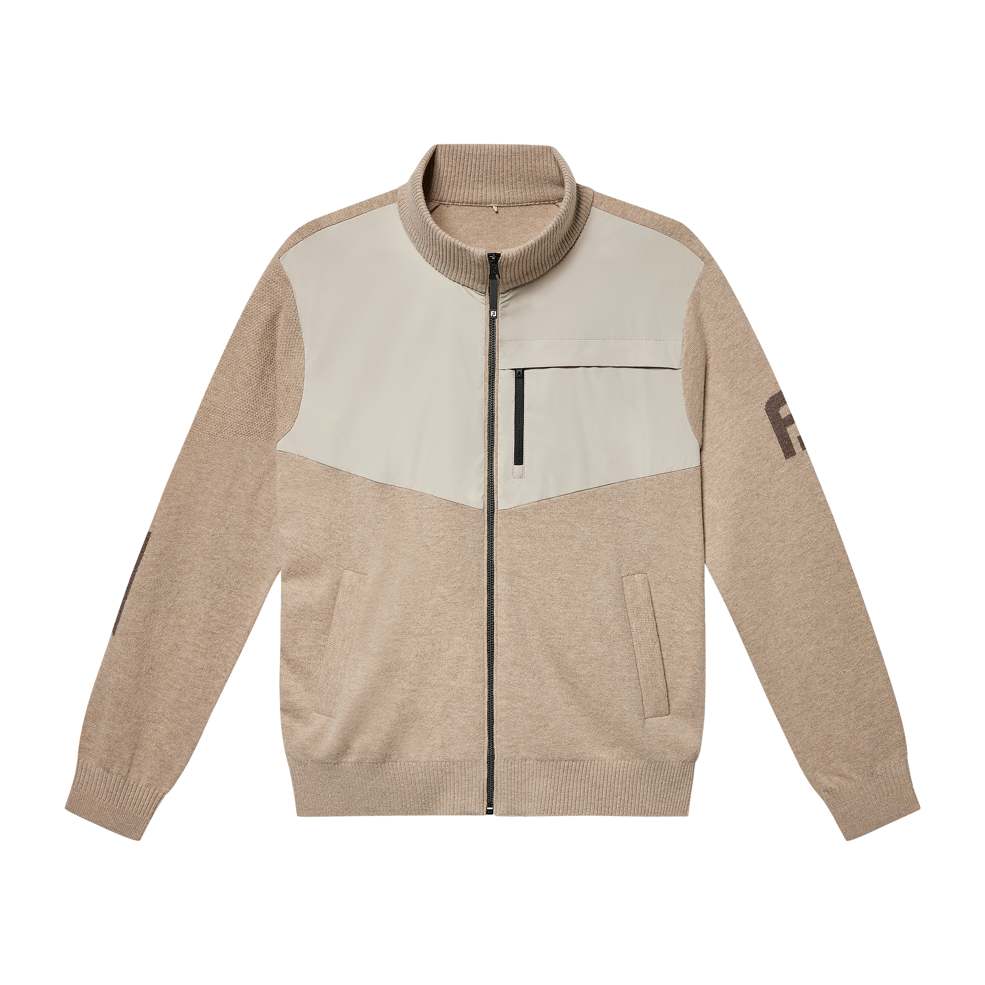 하이브리드 니트 자켓