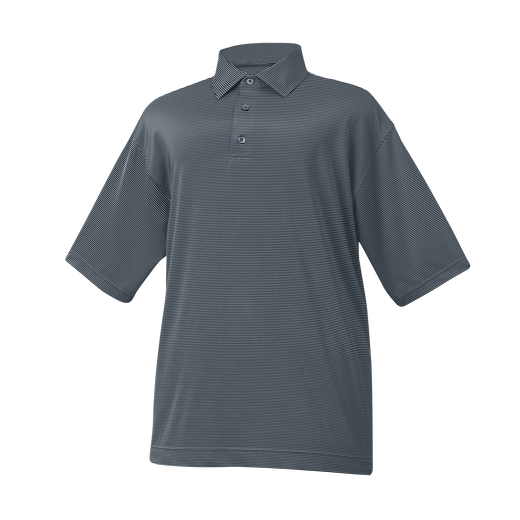 Mini End on End Lisle Stripe Self Collar-Previous Season Style