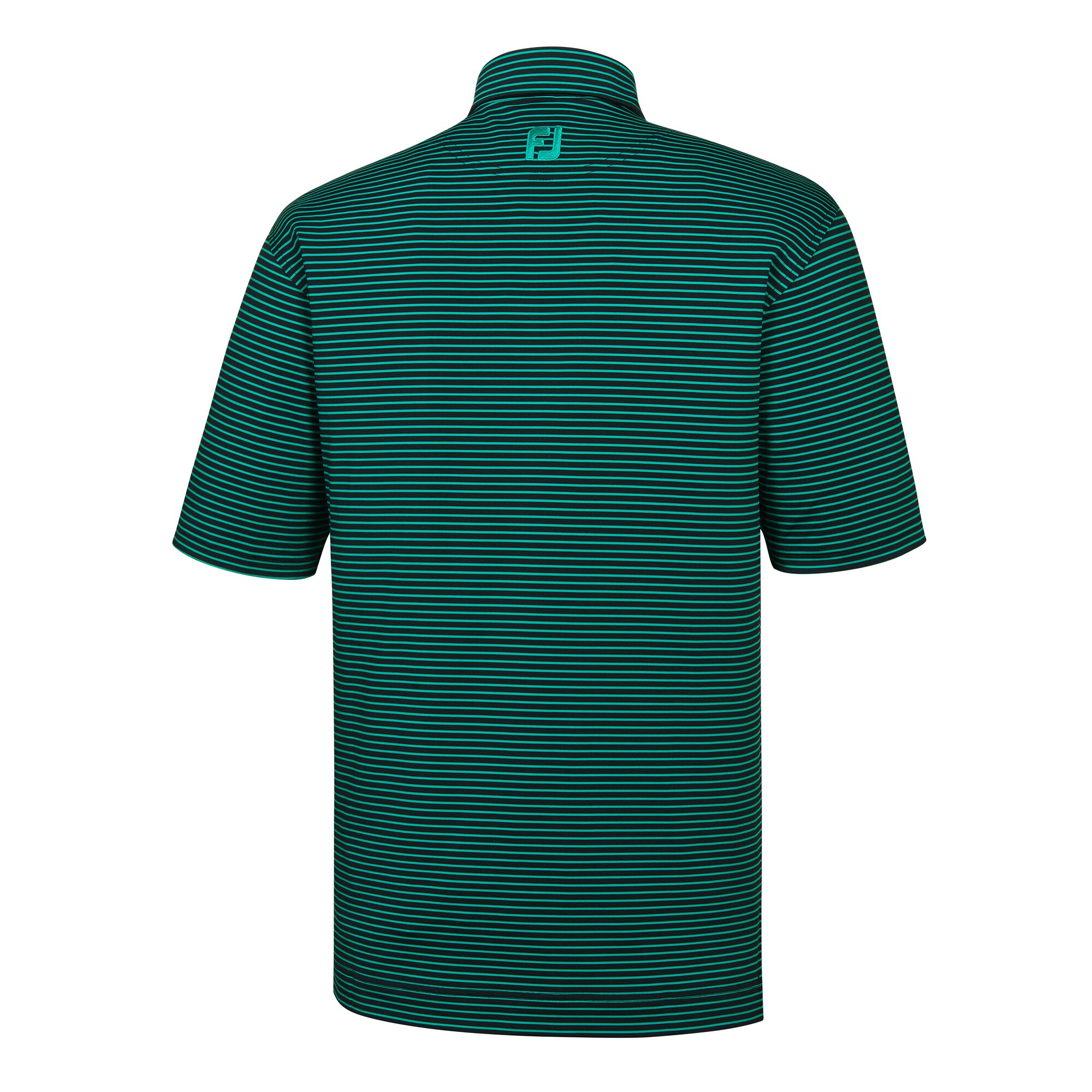 Stretch Lisle Feeder Stripe Spread Collar