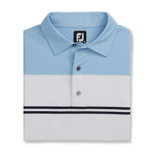 Heather Color Block Lisle Self Collar