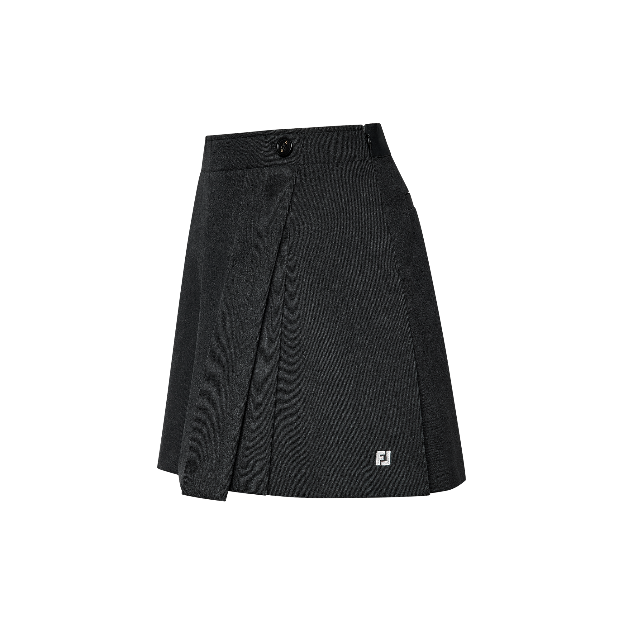 여성 롱 플리츠 스코트