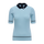 Ribbed Knit Polo Shirt Women