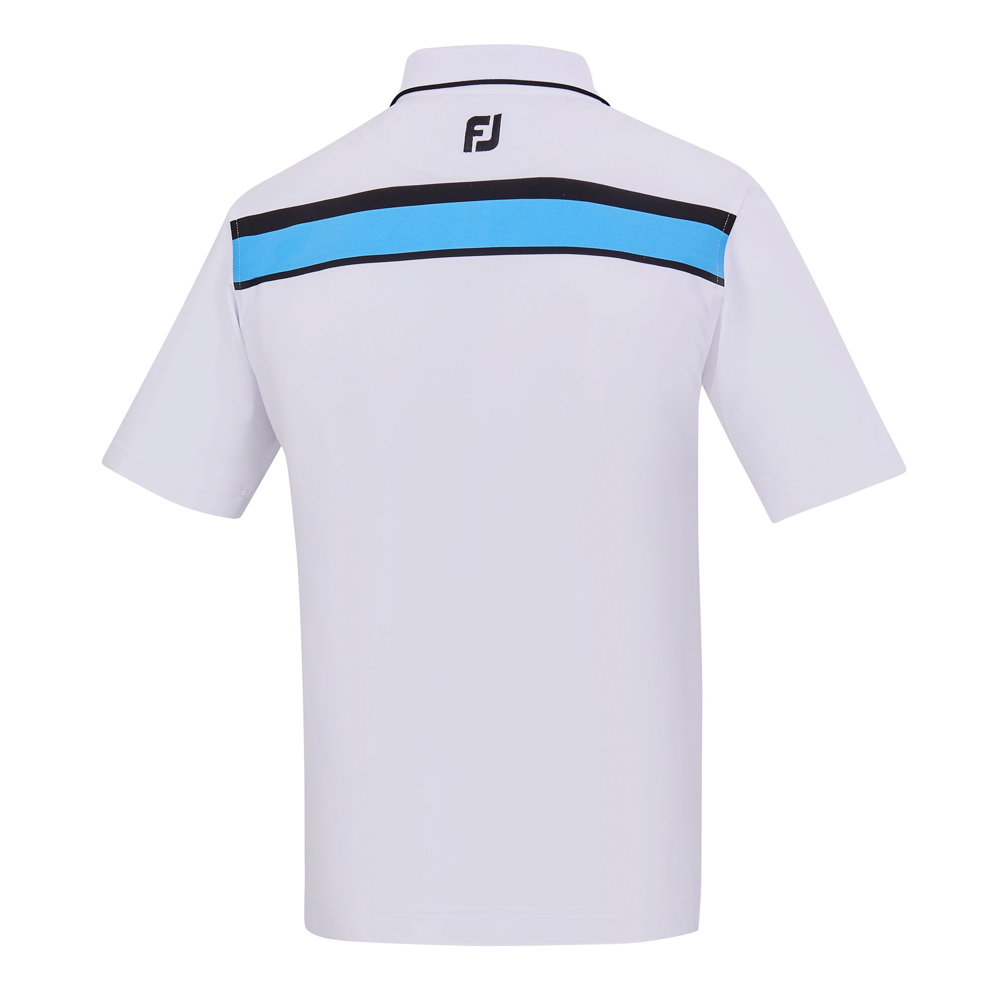 Lisle Chest Stripe Knit Collar Junior