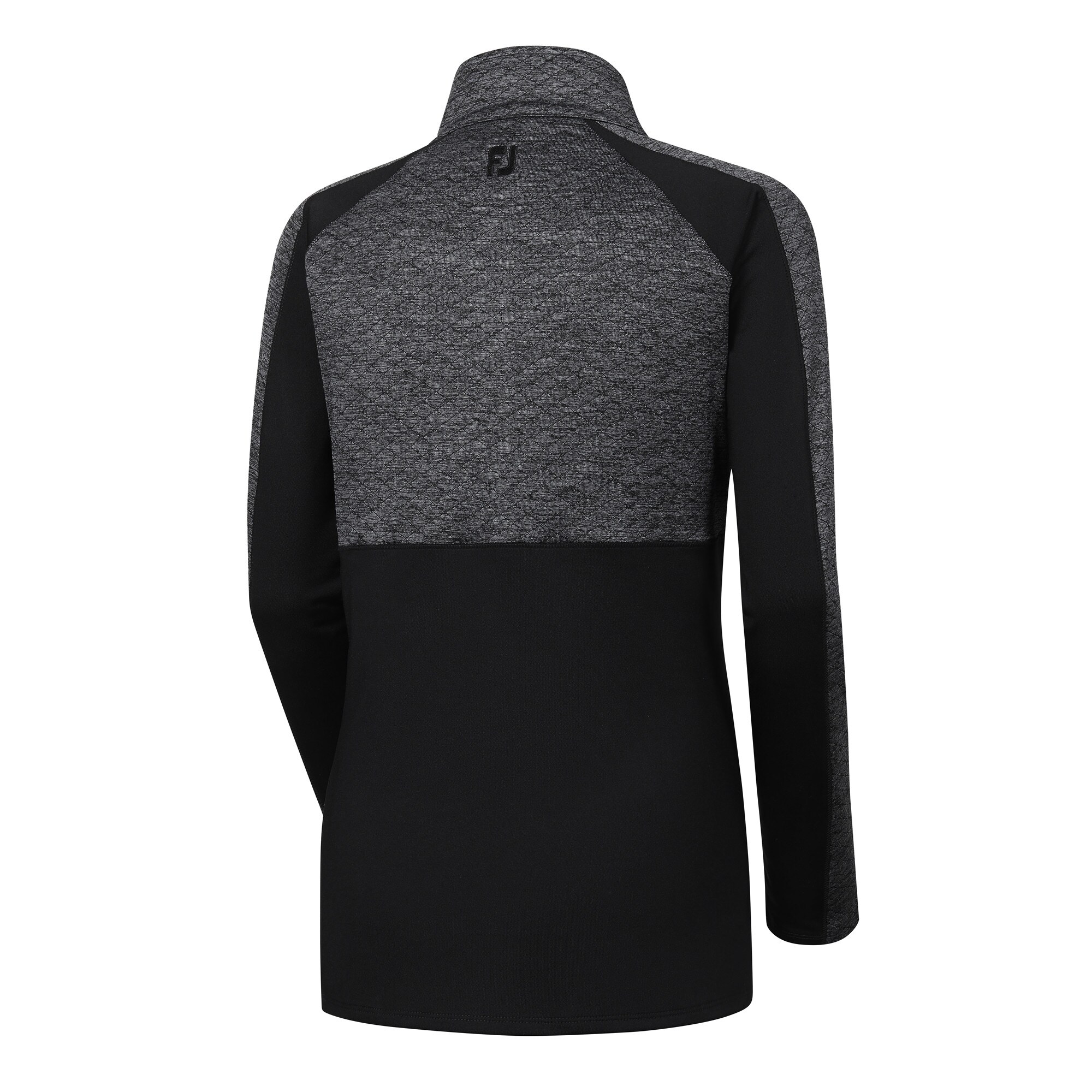 Half-Zip Quilted Accents Mid Layer Women