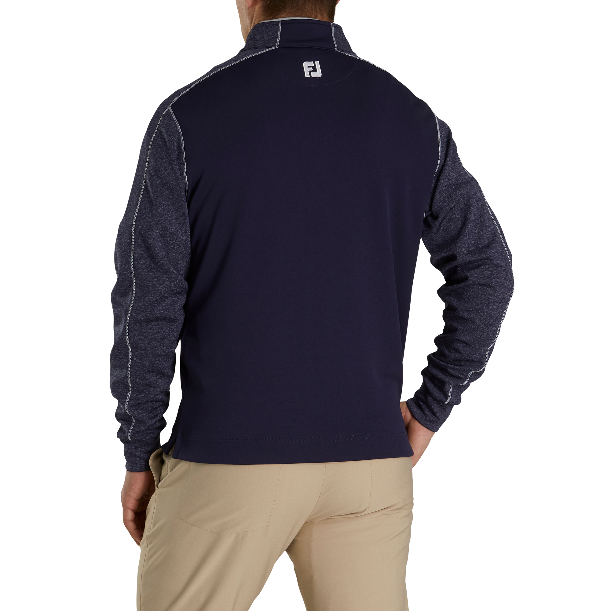 Tonal Heather Mid-Layer