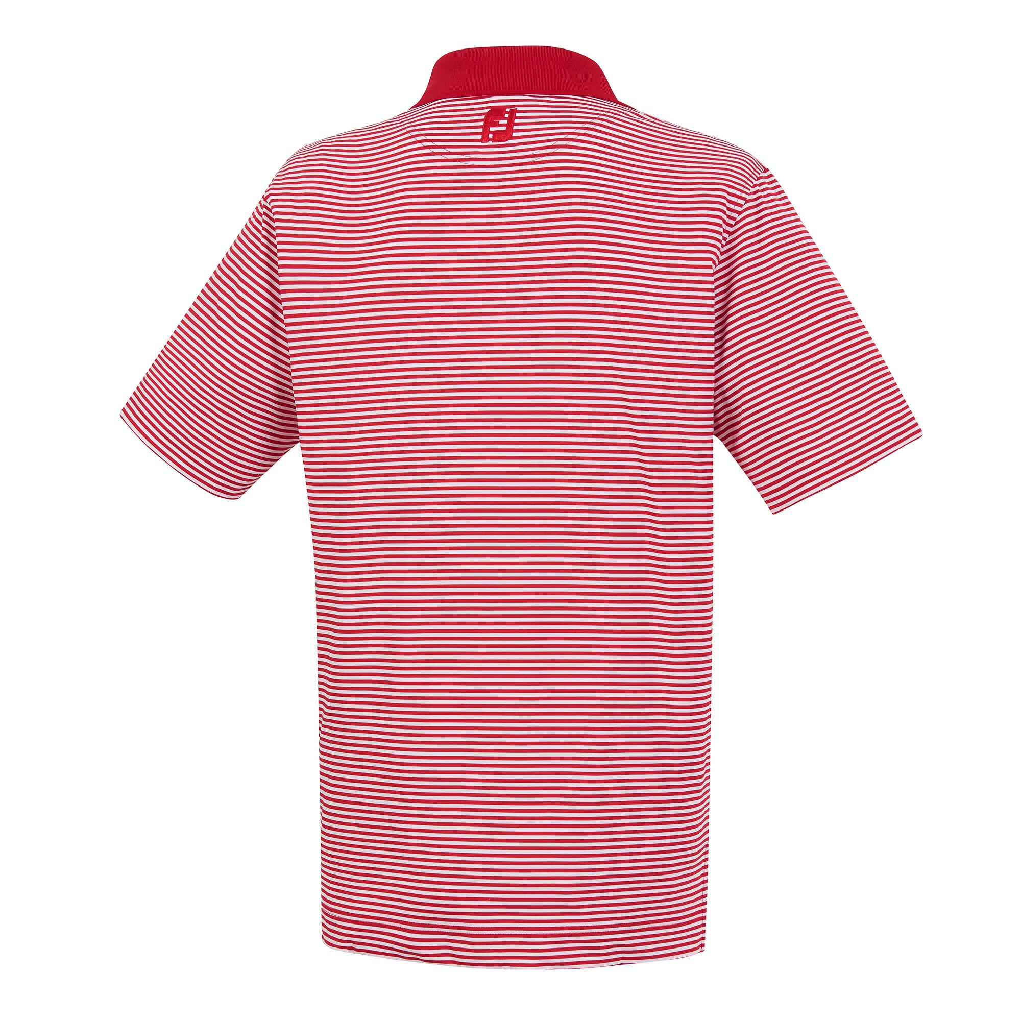 Lisle Feeder Stripe Knit Collar