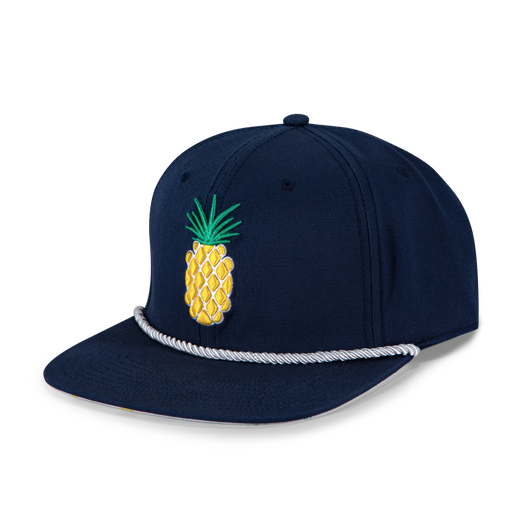 Flat Brim Pineapple Rope Cap