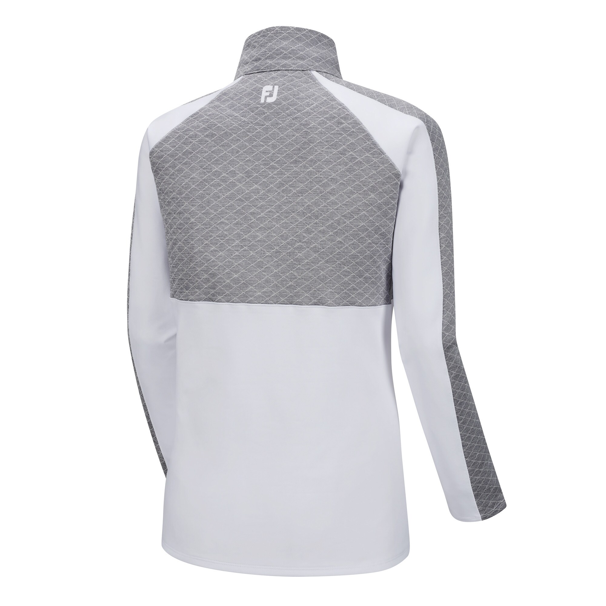 Half-Zip Quilted Accents Mid Layer Women