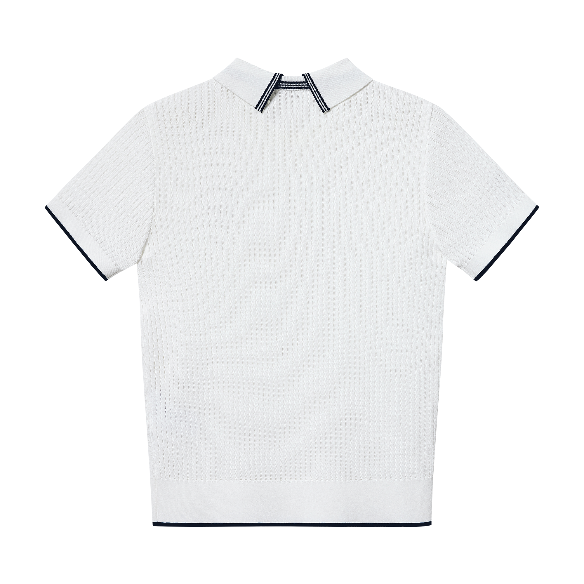 여성 펀 니트 폴로 셔츠