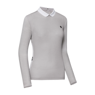 BACK ZIP POLO SHIRT WMN