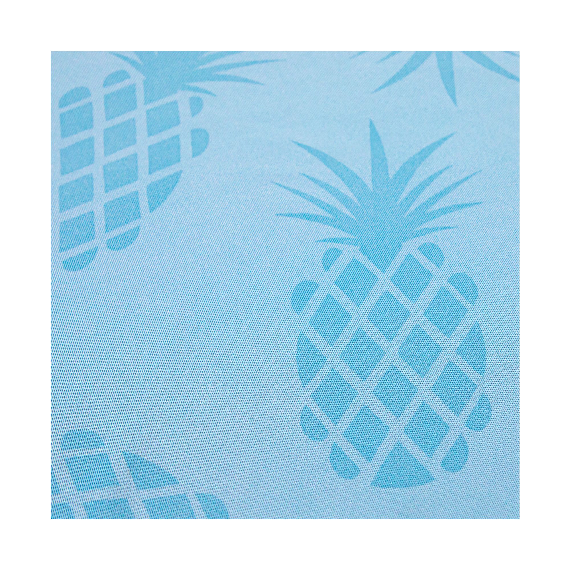Lisle Pineapple Print Self Collar