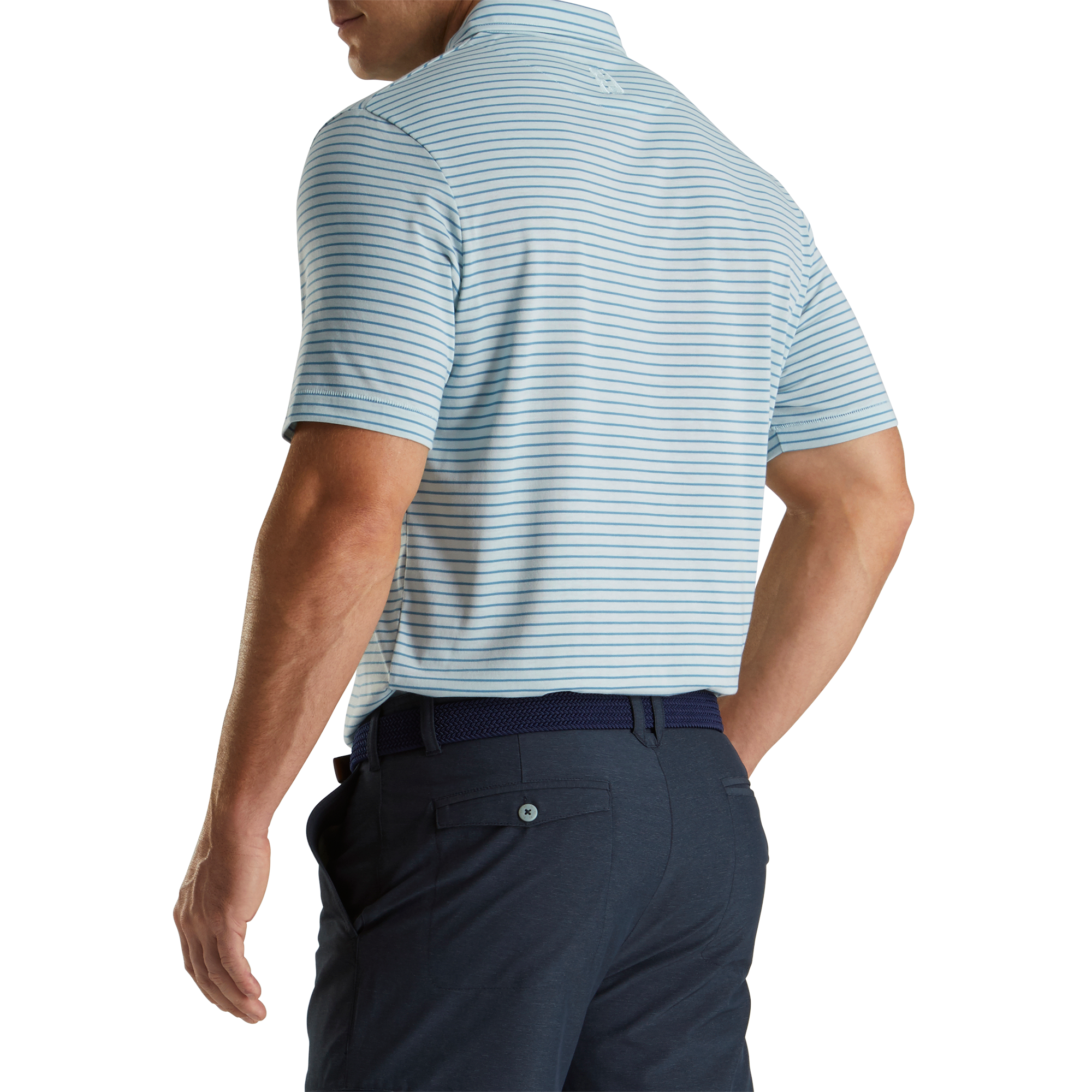 Coastal Collection Athletic Fit Pinstripe