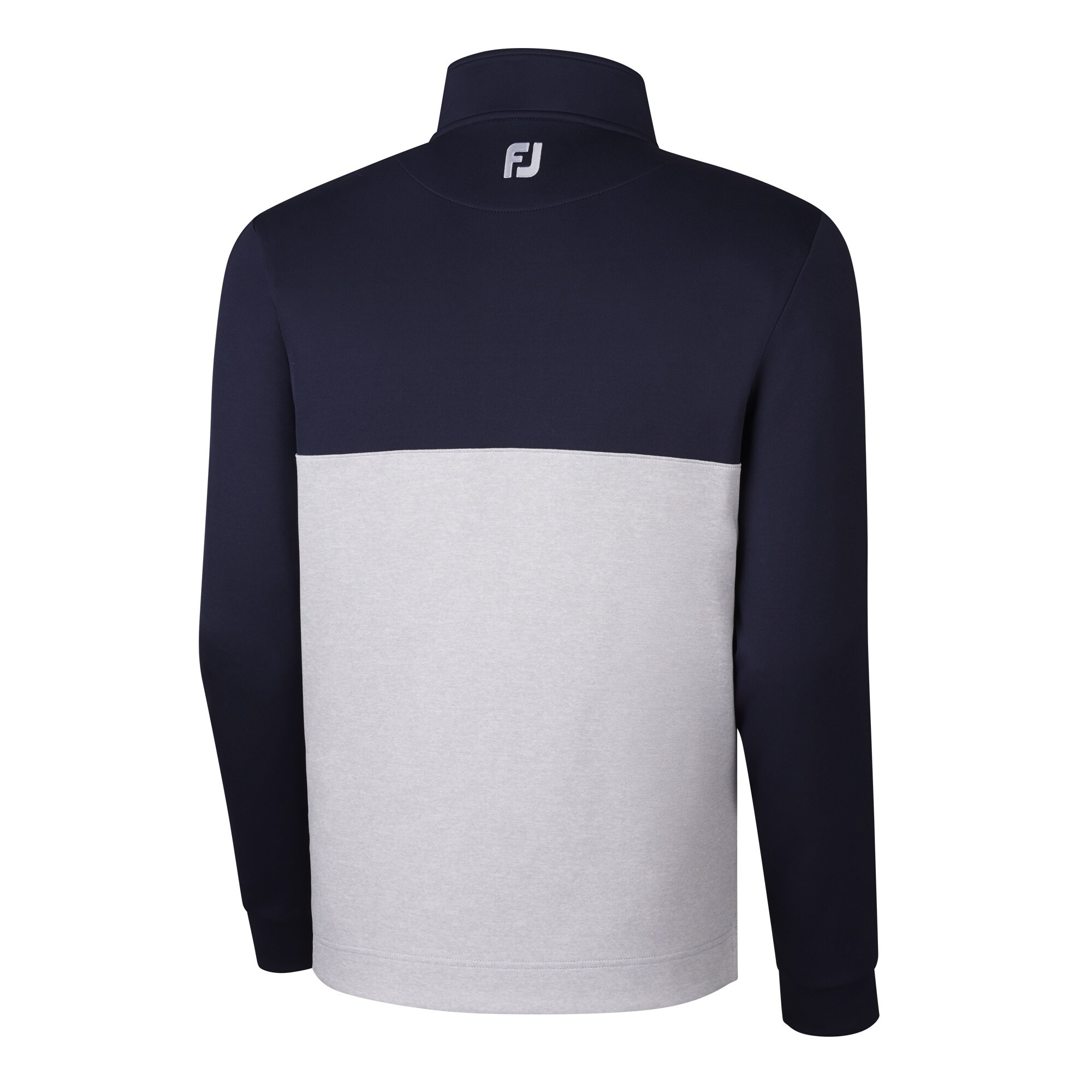 Jersey Knit Color Block Half-Zip