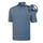 Lisle Space Dye Stripe Self Collar - FJ Tour Logo