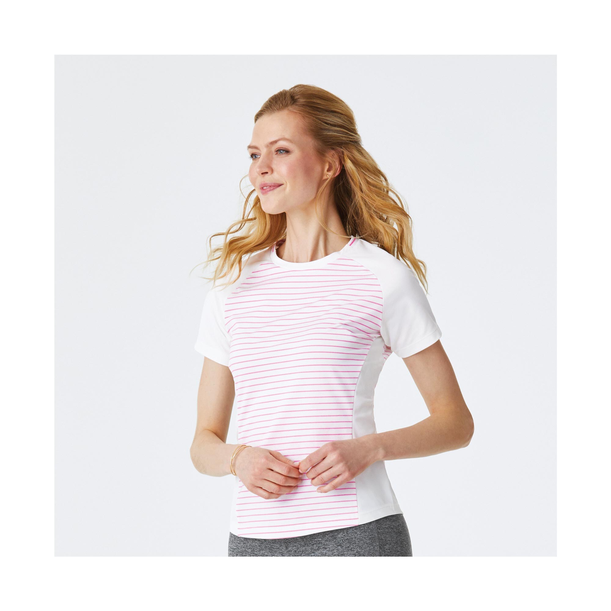 Striped Crew Neck Women