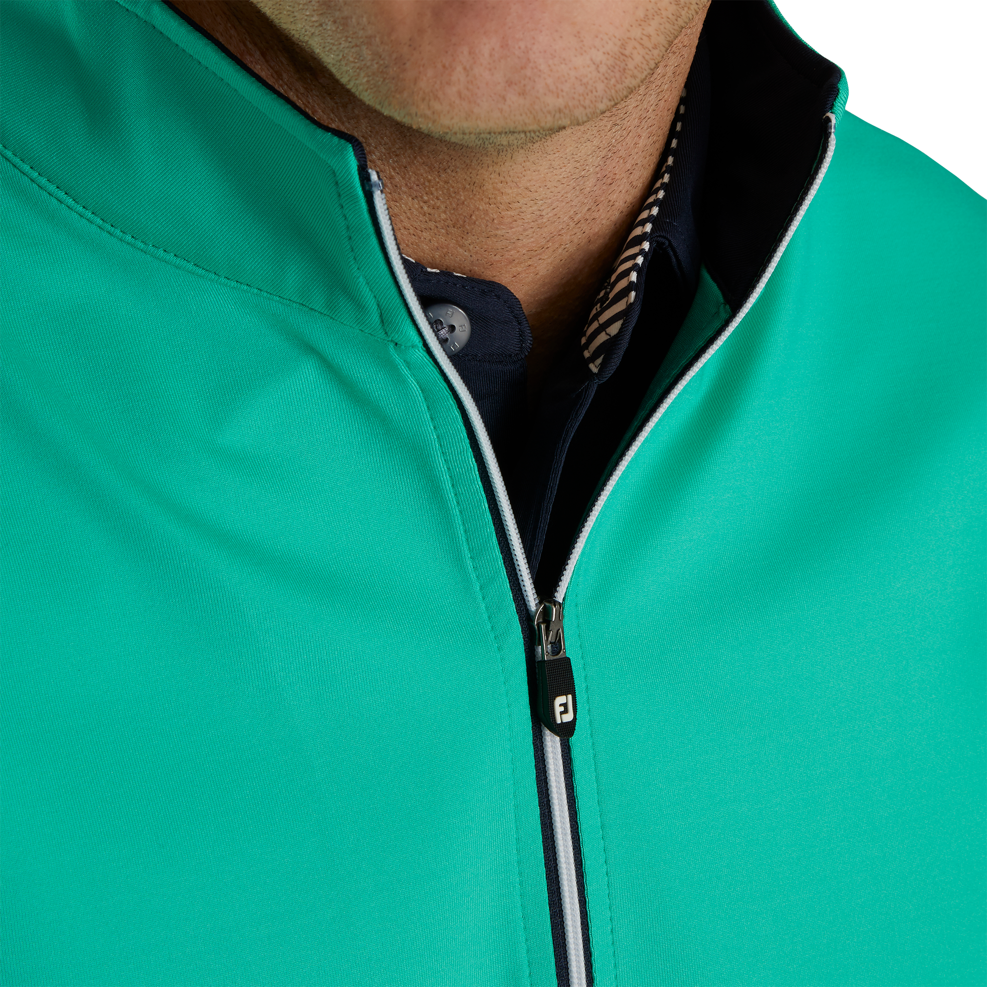 Half-Zip Jersey Vest