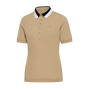 Knit Collar Polo Shirt Women