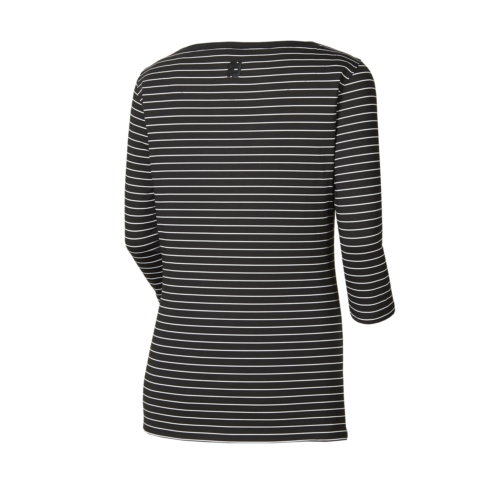 Stretch Lisle Stripe BOA&reg;tneck Shirt Women