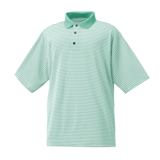 Lisle Feeder Stripe Knit Collar