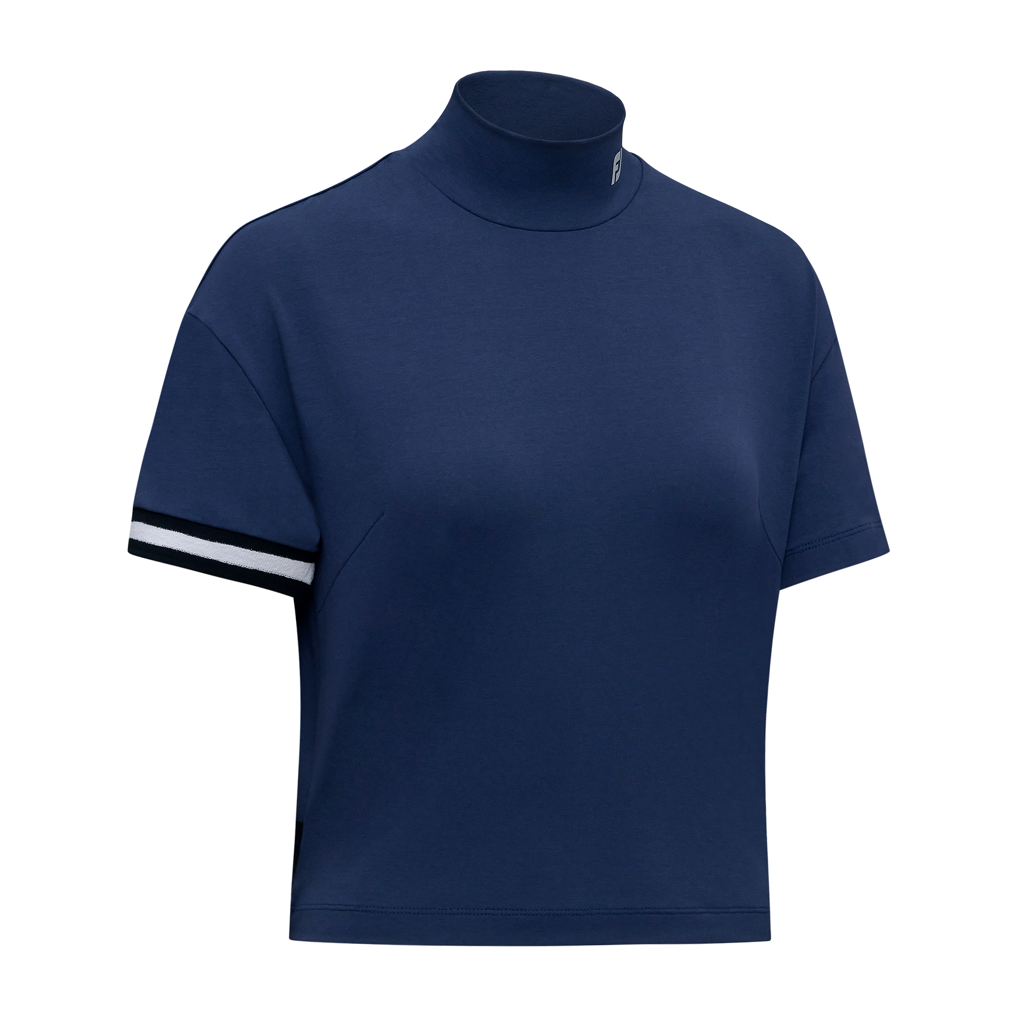 Crop High Neck Women