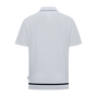 Layered Knit Polo Shirt