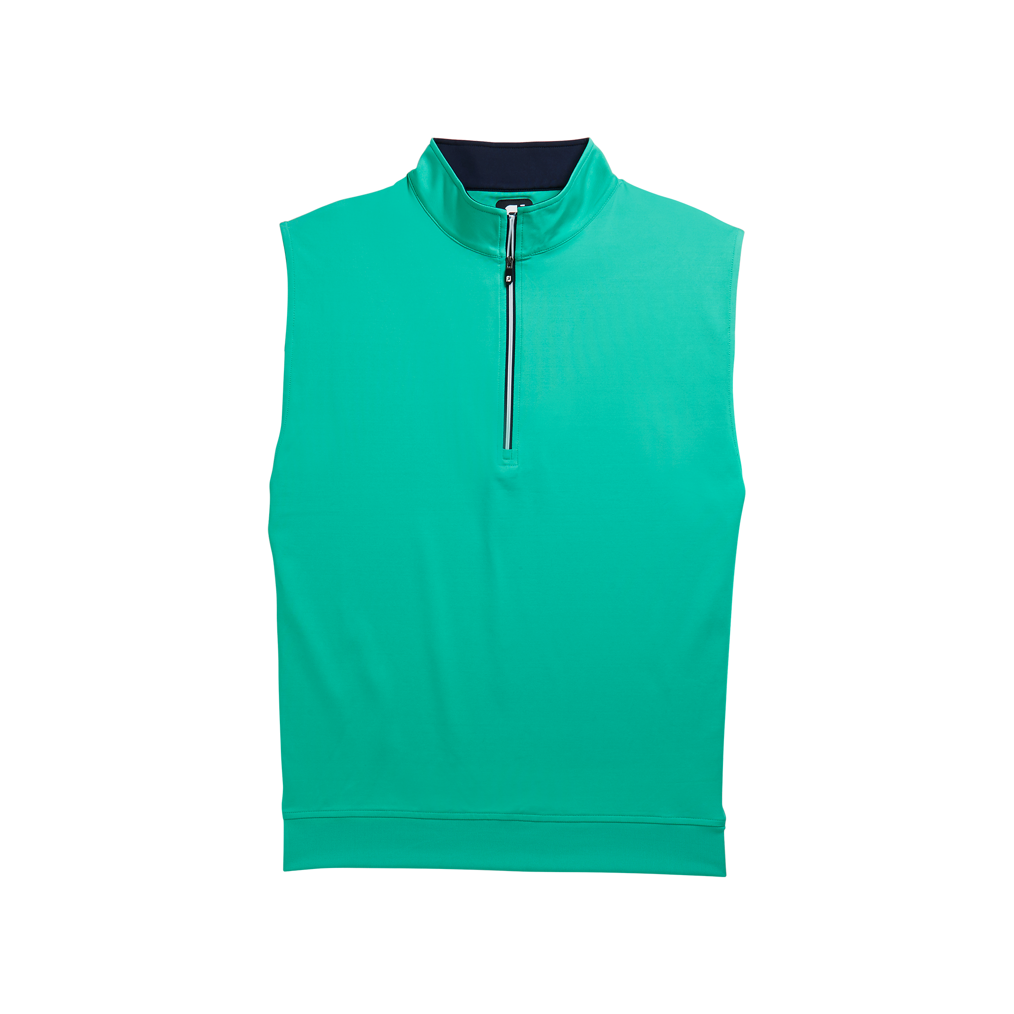 Half-Zip Jersey Vest