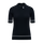 Ribbed Knit Polo Shirt Women