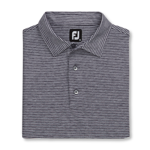 Heather Pinstripe Lisle Self Collar