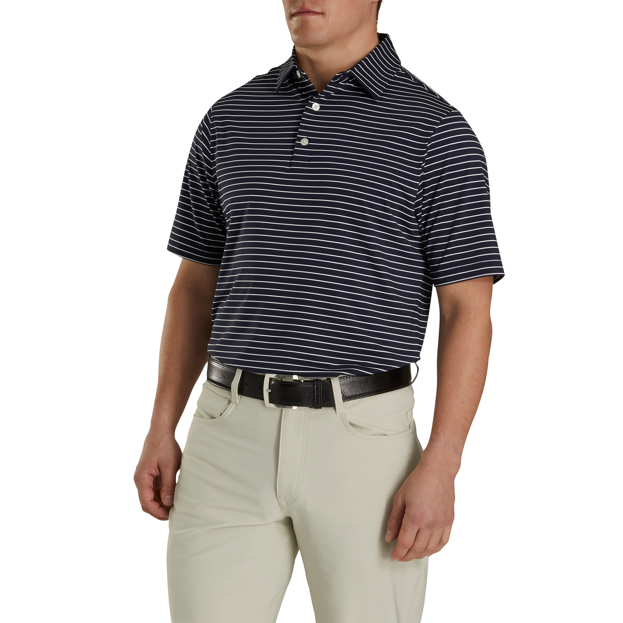 Athletic Fit Classic Stripe Lisle