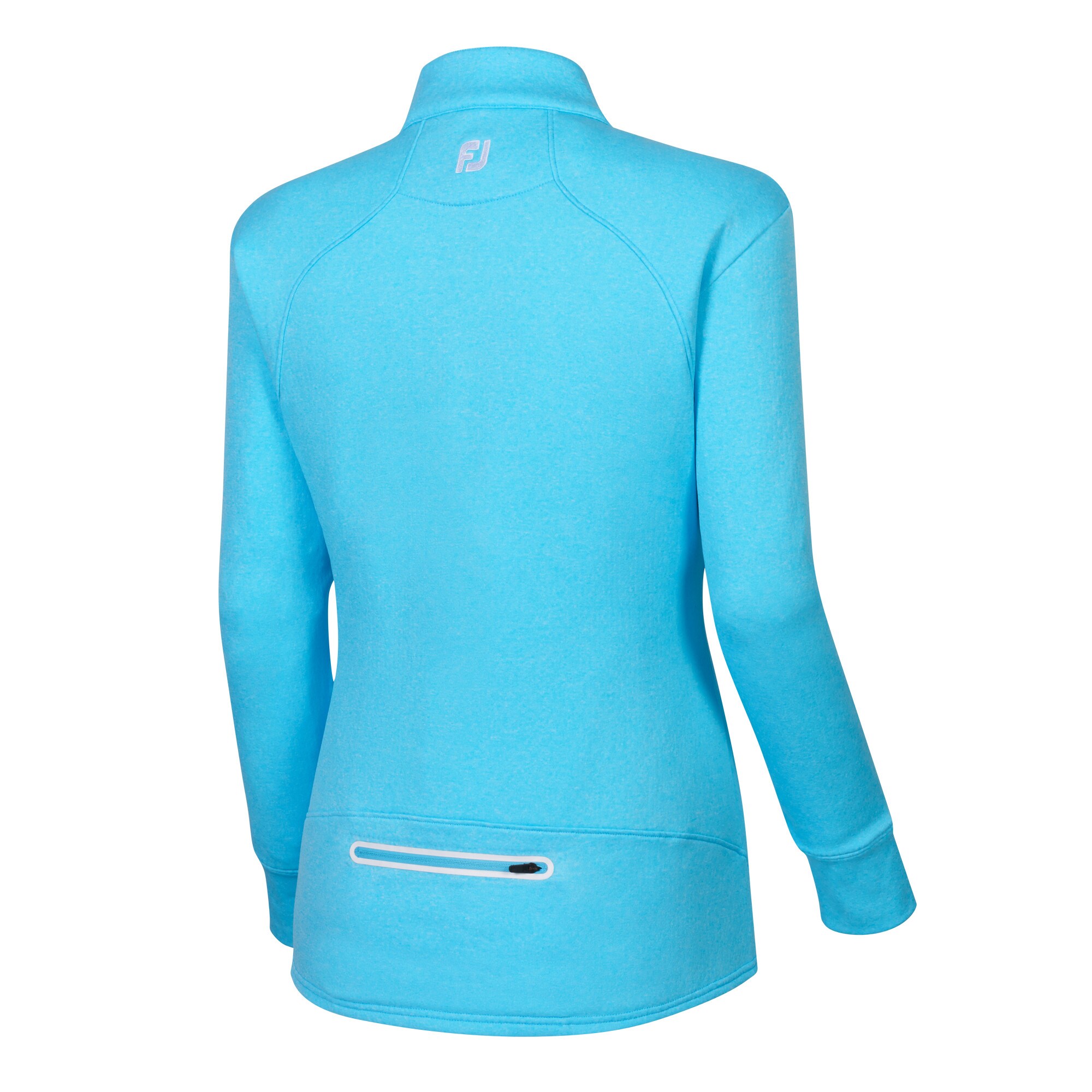 Half-Zip Textured Back Mid Layer Women